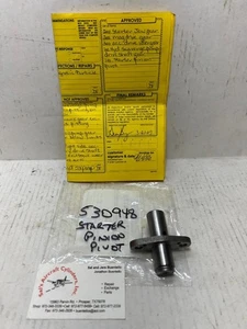 Pivote de piñón de arranque Continental E-225 certificado 530948 con 8130 - Imagen 1 de 5