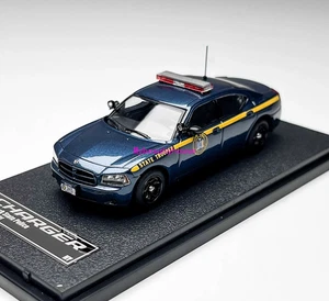 Rollin 1:64 2008 Blue NYSP Police Charger Muscle Model Diecast Metal Car - Picture 1 of 8