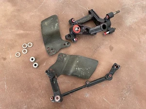 Ducati 749 999 03-06 Aftermarket Billet Rearsets Rearset Black 999s rear sets - Picture 1 of 11
