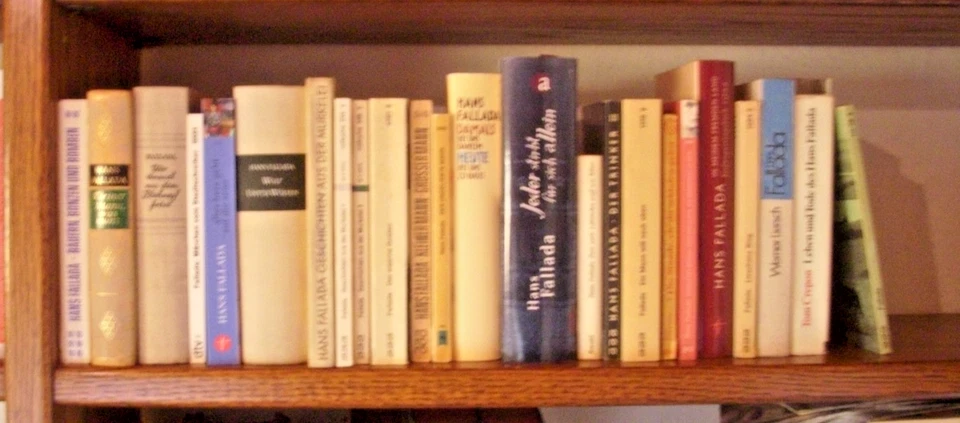 22 x HANS FALLADA: Literatur des 20. Jahrhunderts, mit Erstausgaben, 8 kg Paket - Bild 1 von 4