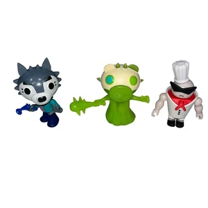 Modellino Roblox Green Piggy Frostiggy Chef Cestino e Salice Piggy - Foto 1 di 4