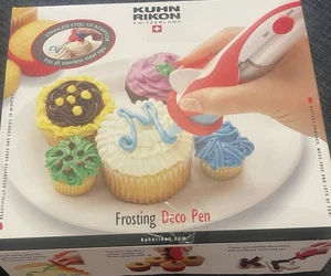Kuhn Rikon Frosting Deco Pen for Cakes Cupcakes Cookies Decorating - Picture 1 of 6