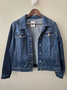 Chaqueta vaquera Sonoma Petite XXL azul oscuro para mujer nueva - Imagen 1 de 5