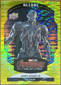 2022 Upper Deck Allure Marvel Studios James Spader as Ultron Yellow Taxi #37 - Picture 1 of 2