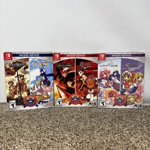 Lotto giochi Prinny Presents NIS Classics volume 1 2 3 Big Box Nintendo Switch - Foto 1 di 14