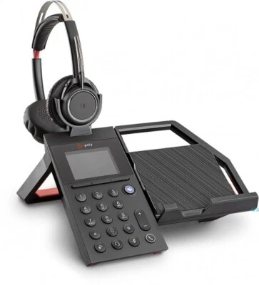 POLY Plantronics ELARA 60 WS Workstation Mit Voyager Focus Headset 212952-419 - Bild 1 von 4