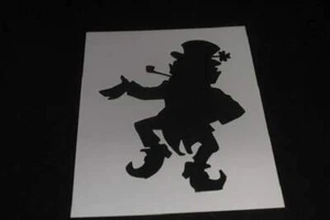 Leprechaun Mylar Stencil Airbrush reusable Durable USA - Picture 1 of 1