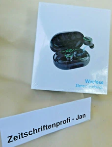 True Wireless Stereo Kopfhörer Headset schwarz - Bild 1 von 3