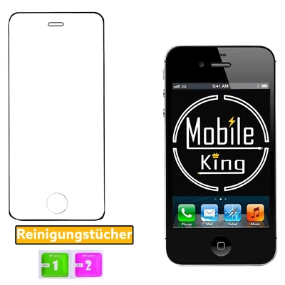 Displayschutz Hartglas Panzerfolie Für original iPhone 5 5s 5c 5se +Mengenrabatt - Bild 1 von 4