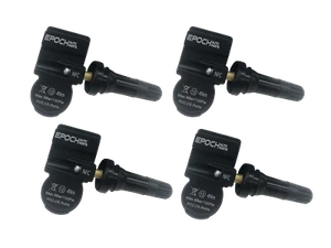 Set 4 TPMS Tire Pressure Sensors 315Mhz Rubber fits 2008-2010 Ford F150 HD - Picture 1 of 9