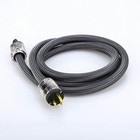 US / EU Schuko AC HiFi Audio Power Cable 12AWG OFC Pure Copper Mains Supply Cord