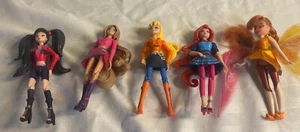Lotto di 5 figurine Winx Club Mini Doll 2004 - Foto 1 di 7