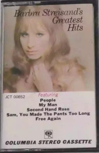 Barbra Streisand - Greatest Hits (Pop Music Audio Cassette Tape) - Picture 1 of 2