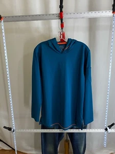 Dickies Seafoam Green Hoody LONG SLEEVE SWEATER PULL OVER SHIRT Medium M - Picture 1 of 9