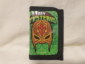 Rey Mysterio WWE Hook & Loop Rip Wallet Trifold Fold 90s Small Surf Wrestling  - Picture 1 of 7