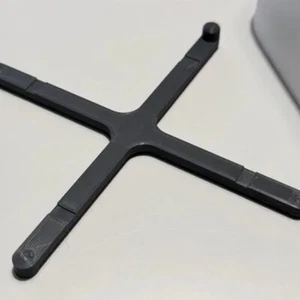 Mini Computer Holder Desktop PC Simple Stand Bracket For Mac Mini M4 2024 Power - Zdjęcie 1 z 12
