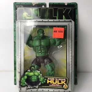 Marvel Hulk Movie Rage 'N Roar Hulk Figure New Toy Biz 2003 - Foto 1 di 17