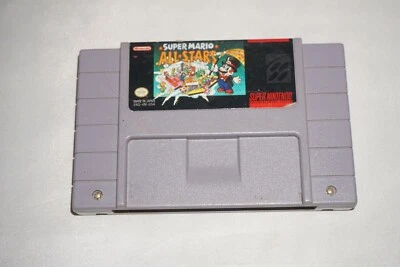 Carrinho Super Mario All Stars (Super Nintendo SNES) somente - Imagem 1 de 3