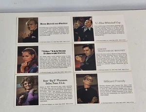 1970 Masterpiece Art Auction Board Game - 6 Biography Player Cards Replacement - Picture 1 of 2