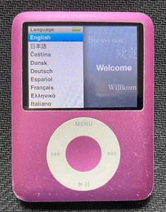 Apple iPod Nano 3G - 8GB - Rosa/Pink 3. Generation - Bild 1 von 2