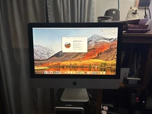 Working Apple iMac 21.5" Late 2009 Core 2 Duo 3.06GHz 500GB HDD 6Gb RAM - Picture 1 of 8