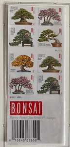 US 2012. Bonsai Forever. Sc#4622b. Booklet of 20. MNH. - Picture 1 of 2