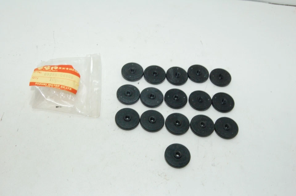 16 NOS Suzuki 09285-06005 sello de aceite de embrague (CANTIDAD-16) GT250 GT380 RL250 T250 TC305 Foto 1 de 4