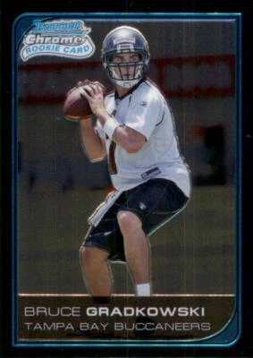 2006 Bowman Chrome #241 Bruce Gradkowski RC - Image 1 of 2