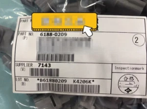 Un paquete/100 piezas nuevo ajuste para 6188-0209 accesorios enchufes automotrices - Imagen 1 de 2