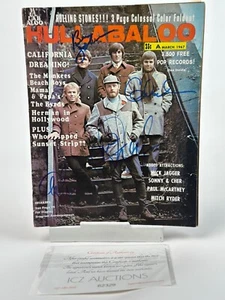 The Beach Boys 1967 Autographed Magazine + COA Magazine - Picture 1 of 4