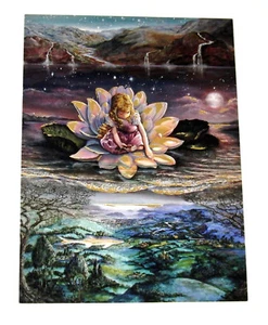 Enchanted Universe Fairy Birthday Card & Envelope Josephine Wall Leanin Tree - Picture 1 of 6