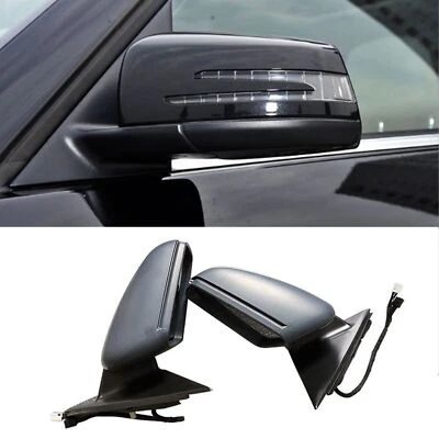 Juego de 2 espejos retrovisores laterales plegables para Mercedes Benz GLK 2008-2013 Foto 1 de 4