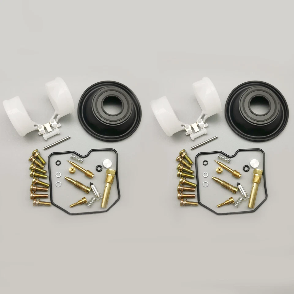 Carburetor Repair Kit Diaphragm Oil Cup Float For Kawasaki KLR250 1985-2005 - Image 1 of 1