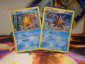 Staryu 004/034 and Starmie 005/034 - NM - CLB - Fast Free Shipping! - Picture 1 of 7