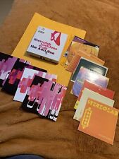 Stereolab Oscillons from the Anti-Sun 4cd Box set / Art cards - Very Rare Set