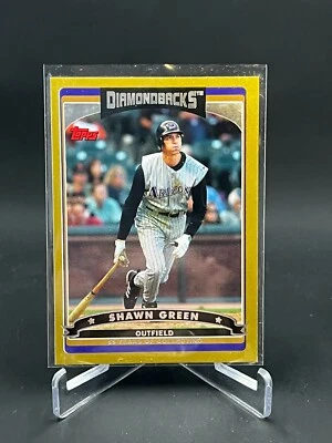 2006 Topps MLB Gold Shawn Green Card 415 #'ed 1710/2006       s - Image 1 of 2