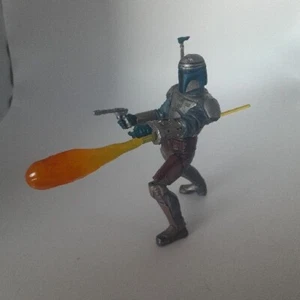 Star Wars JANGO FETT Action Figure Attack Of The Clones #31 Final Battle AOTC - Picture 1 of 8