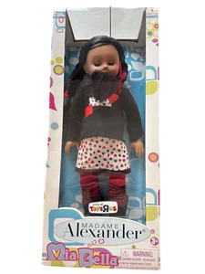 Collectible Madame Alexander, 18 Inch Hispanic Mia Bella Doll, Playing Cards New - Picture 1 of 2