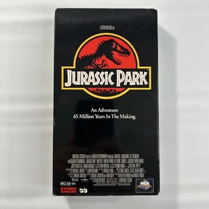 Jurassic Park VHS, 1997 Horror Suspense Cult Classic VHS Cassette Slip Cover - Picture 1 of 7