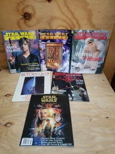 6 Assorted Star Wars magazines  Insider, Collector's editions. - Picture 1 of 12