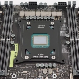 Delid Die Guard Delid Relid Delidding LGA2066 X299 7820 7900 7920 Protecteur de processeur - Photo 1/3