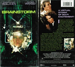 Brainstorm VHS Video Tape New Christopher Walken Natalie Wood Douglas Trumbull - Picture 1 of 1