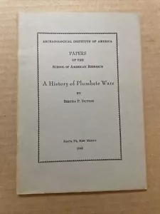 1943 EINE GESCHICHTE DER BLEIWAREN Bertha P. Dutton - Bild 1 von 5