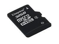 Kingston MicroSDHC 32 Go Class 4 Carte Mémoire avec Adaptateur (SDC4/32GB)