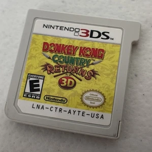 Donkey Kong Country Returns 3D (Nintendo 3DS) Cartridge Only Tested Works 🎮💥 - Picture 1 of 2