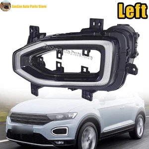 Left LED Daytime Running Light For Volkswagen VW T-ROC 2017-2021 DRL Fog Lamp - Picture 1 of 6