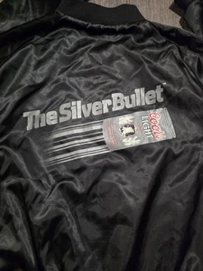 Vintage Coors Light "The Silver Bullet" Men's Size Large Jacket - Picture 1 of 8