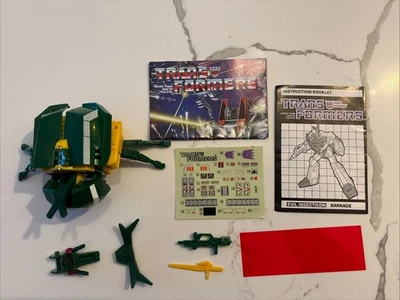 Vintage G1 Transformers 1985 Insecticon-Barrage 100% Comp. (Damaged-See Photos) - Image 1 of 4