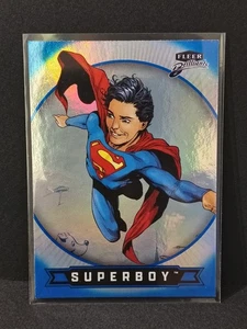 2025 Upper Deck Fleer Brilliants Superman BLUE FOIL PARALLEL #46 Superboy - Picture 1 of 1