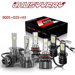 For Infiniti QX56 2008 2009 2010 HID/LED Headlight High Low Beam+Fog Light Bulb - Picture 1 of 22